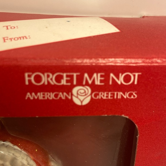 90s new Vintage Santa Claus Christmas Ornament American Greetings  Yuletide 1996 - Picture 3 of 13